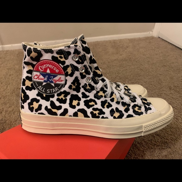 Converse Leopard Chuck Taylor 70 Logo - Picture 1 of 5
